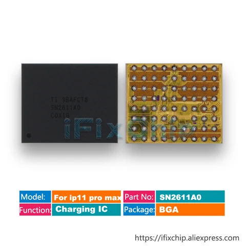 2-10 шт./лот SN2611AO SN2611A0 для iphone 11/11 pro/11 pro max sn2611 PMIC источник питания для зарядки/зарядки PM USB IC чип