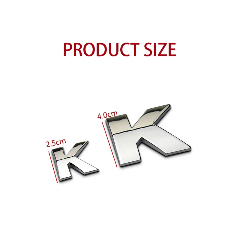 Металлический серебряный значок с алфавитом хромированные серебряные буквы