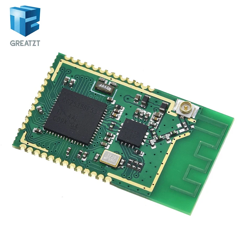 CC2538SF53RTQR CC2538 CC2592 PA Zigbee беспроводной модуль CC2538SF53 высокомощный 2 4 ГГц для arduino |