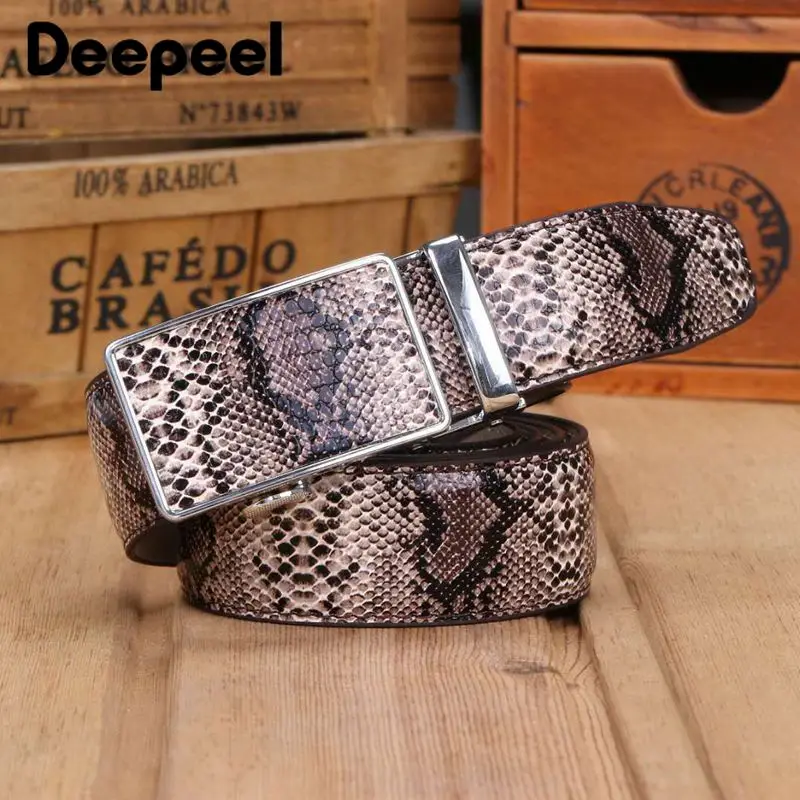Deepeel 1 шт. 3 8*110 125 см роскошные мужские пояс со вставками из кожи имитирующей