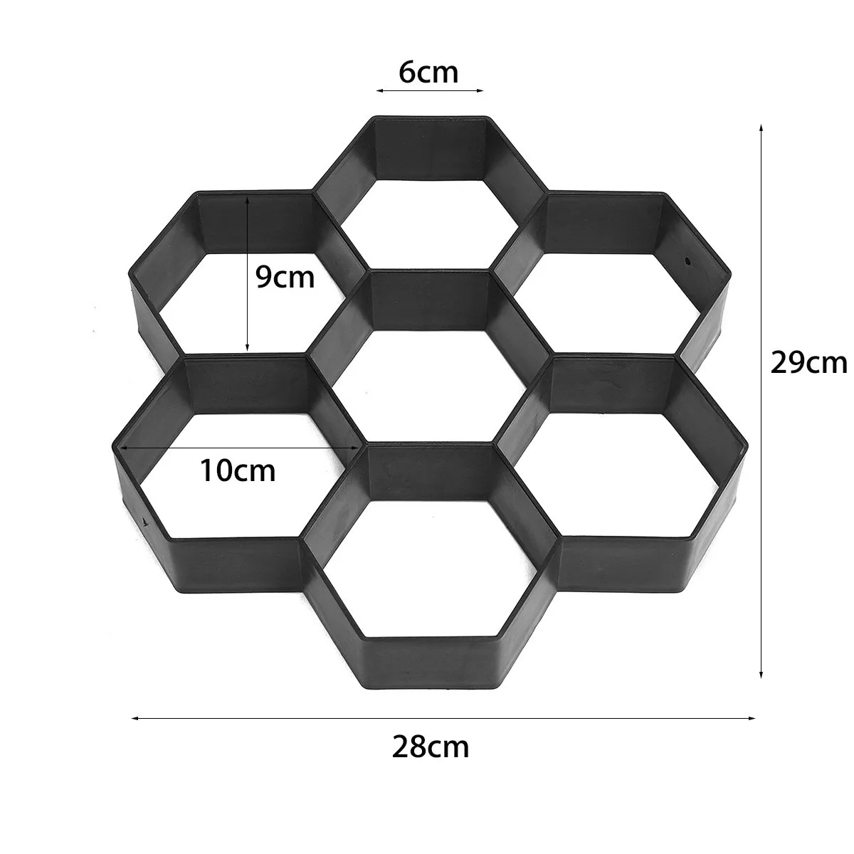 XNEMON подъездная Каменная форма сотовая Тротуарная Плитка цементная кирпичная