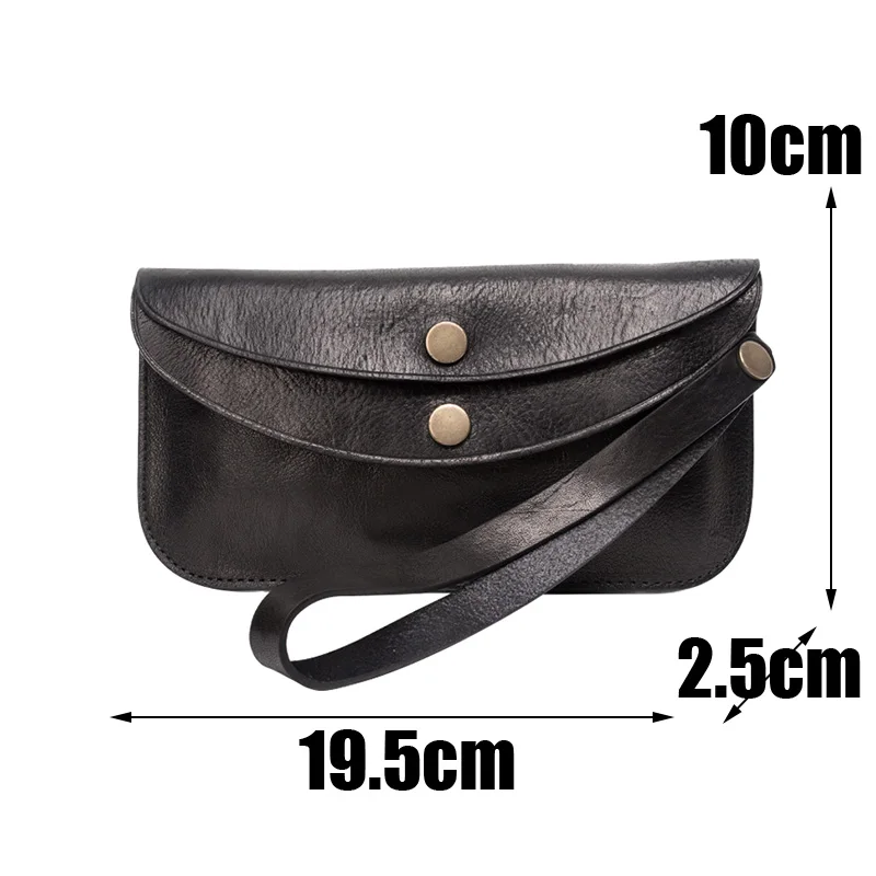 

AETOO Handmade vintage wallet, men's and women's short head-layer cowhide handbags, vintage locomotive wallets