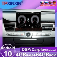 for audi a8 s8 rs8 a8l 2009 2018 android car stereo radio tape recorder multimedia video player gps navigation carplay