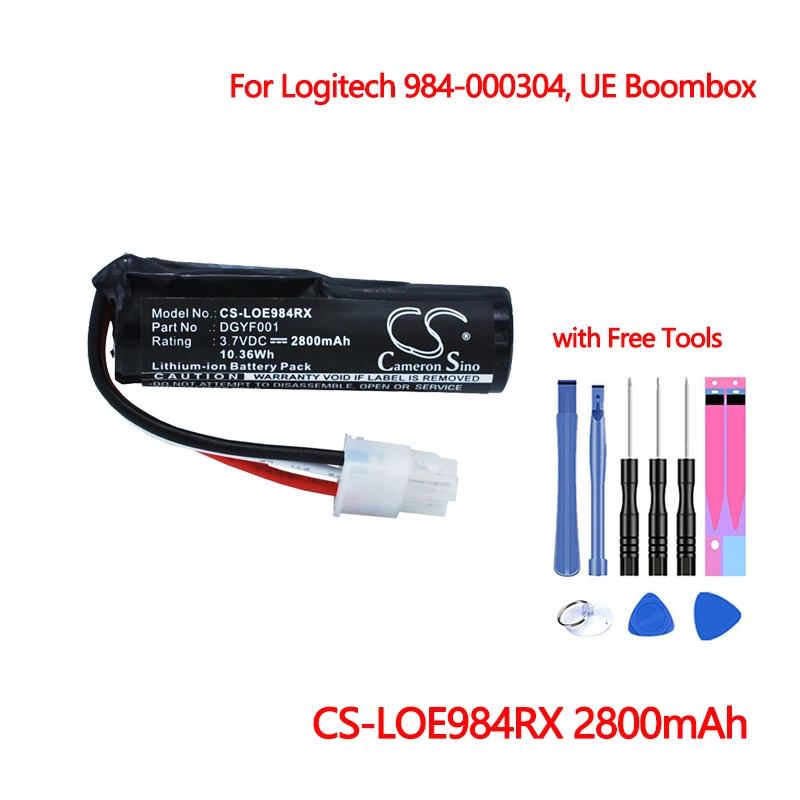 Bluetooth Динамик Батарея CS-LOE984RX для Logitech 984-000304 UE Количество минимального заказа