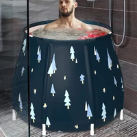 portable bathtub folding bath bucket foldable large adult tub baby swimming pool insulation separate family bathroom spa tub