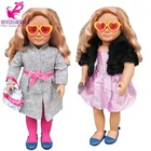 18 дюймов американская og Девочка Кукла одежда ветровка 40 см детская кукольная одежда