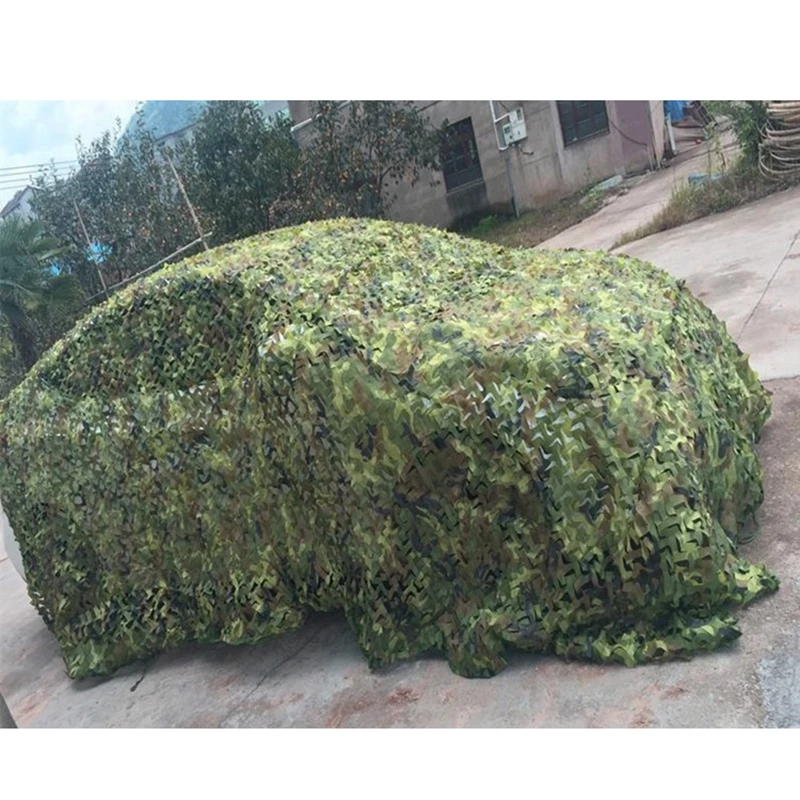 Camouflage Net 1.5M*2 3 4 5 6 7 8 9 10M Wide Camouflage Camo Netting Bulk Roll Decoration Sun Shade Party Camping Desert Jungle