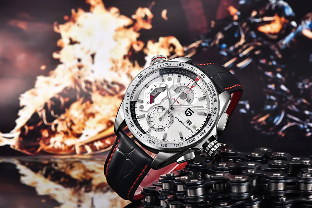 PAGANI Дизайн Топ люксовый бренд спортивный хронограф мужские часы Reloj Hombre водонепроницаемые кварцевые часы Relogios Masculino