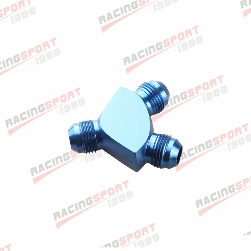 10AN AN 10 AN10 Y Блок адаптер фитинги черный/синий|adapter fitting|an 10an fittings black |