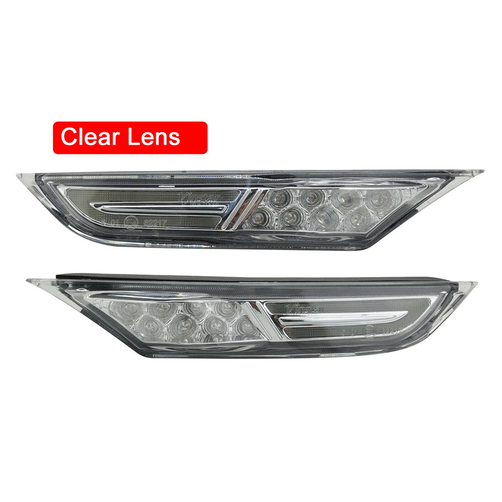 2 шт. без ошибок в 1 Передний фонарь Янтарный указатель поворота Белый DRL ходовая