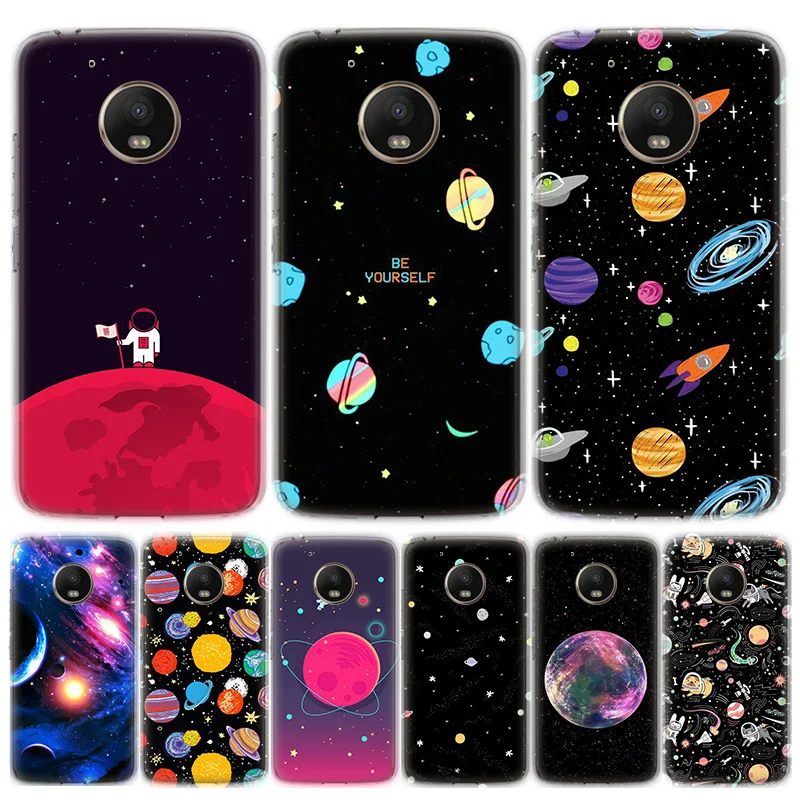 Чехол для телефона с космической звездой Motorola MOTO G8 G7 G6 G5S G4 E6 E5 E4 Plus Play Power One Action