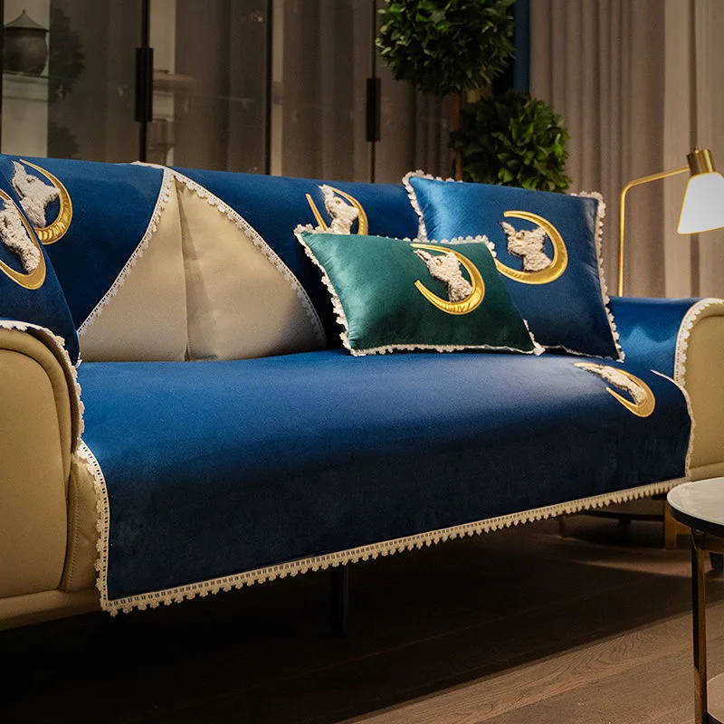 Роскошное покрывало для дивана чехлы с кисточками защитный чехол всесезонный