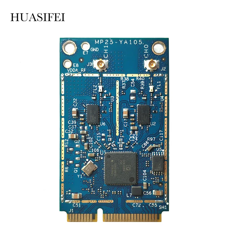 

QCA9886 Development Board Wireless WiFi 802.11 a/n/ac Wave2 mini-PCIE module 5.8G Wireless Serial Port Transmission Transceiver
