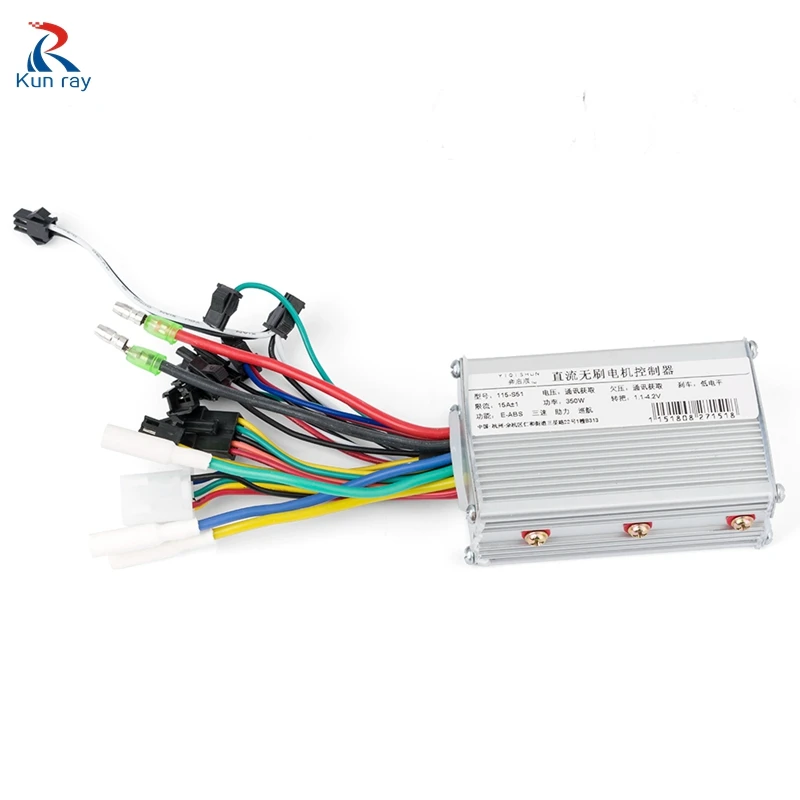 Бесщеточный Электрический скутер 48В 350 Вт комплект для переоборудования