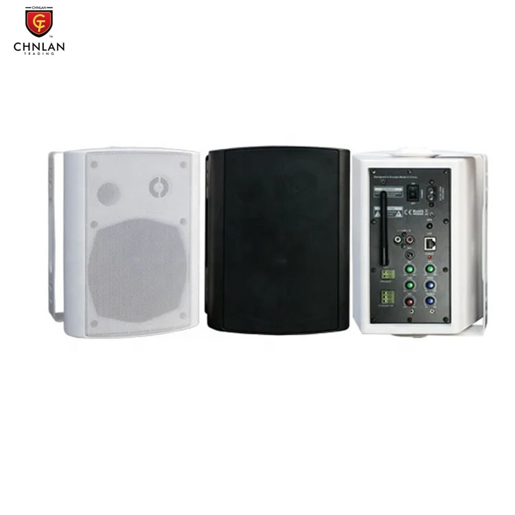 CHNLAN WS67  One Pair  2x25w 5 inch Coaxial Wireless Powered IP POE Smart WIFI Wall Speaker
