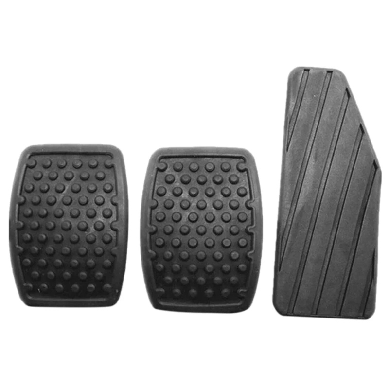 

Car Clutch Pedal Brake Pedal Accelerator Pedal Rubber Mattress for Chevrolet Spark Pedals Non-Slip Mat