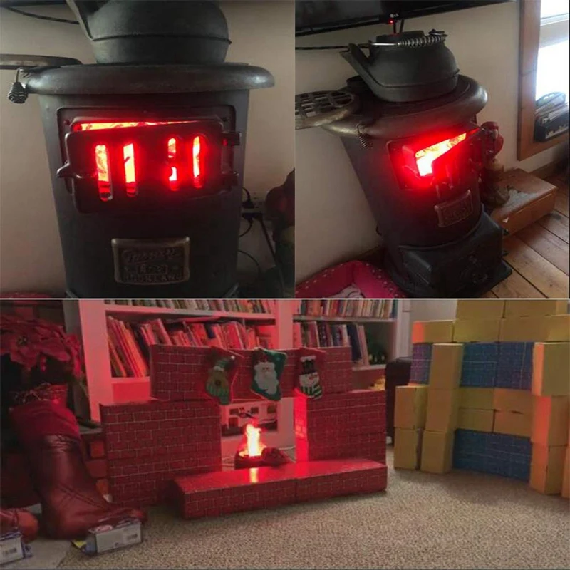 Светодиодный светильник в виде пламени искусственный огня декоративная люстра