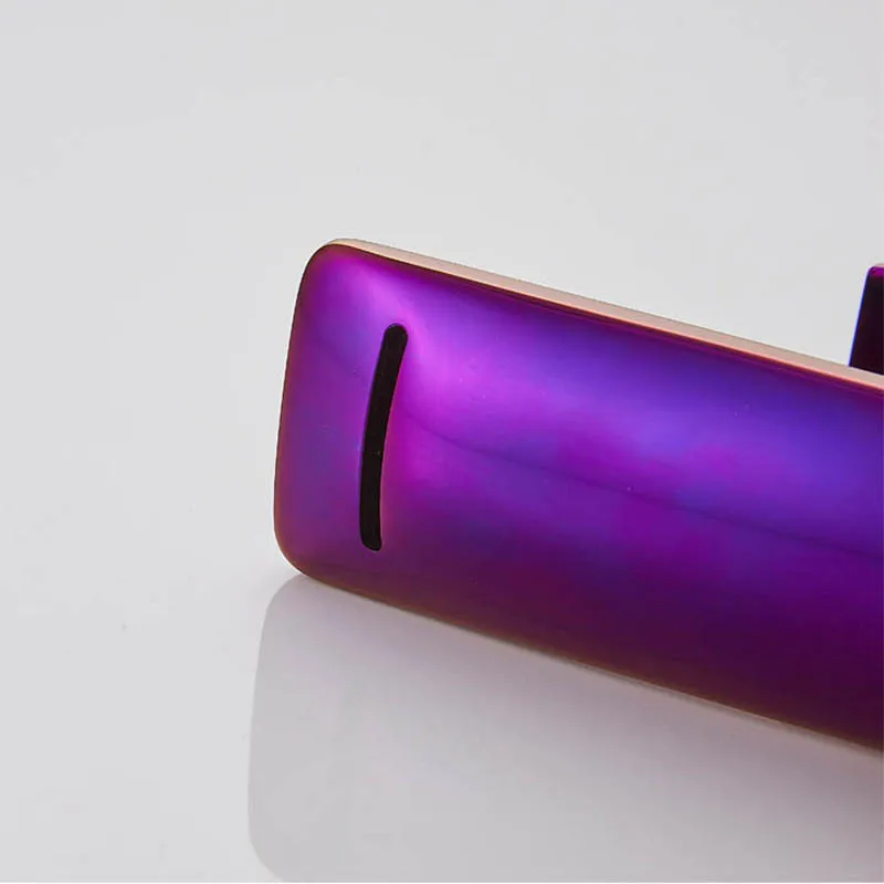 Градиентный красочный латунный Смеситель для раковины водопад Синий Зеленый