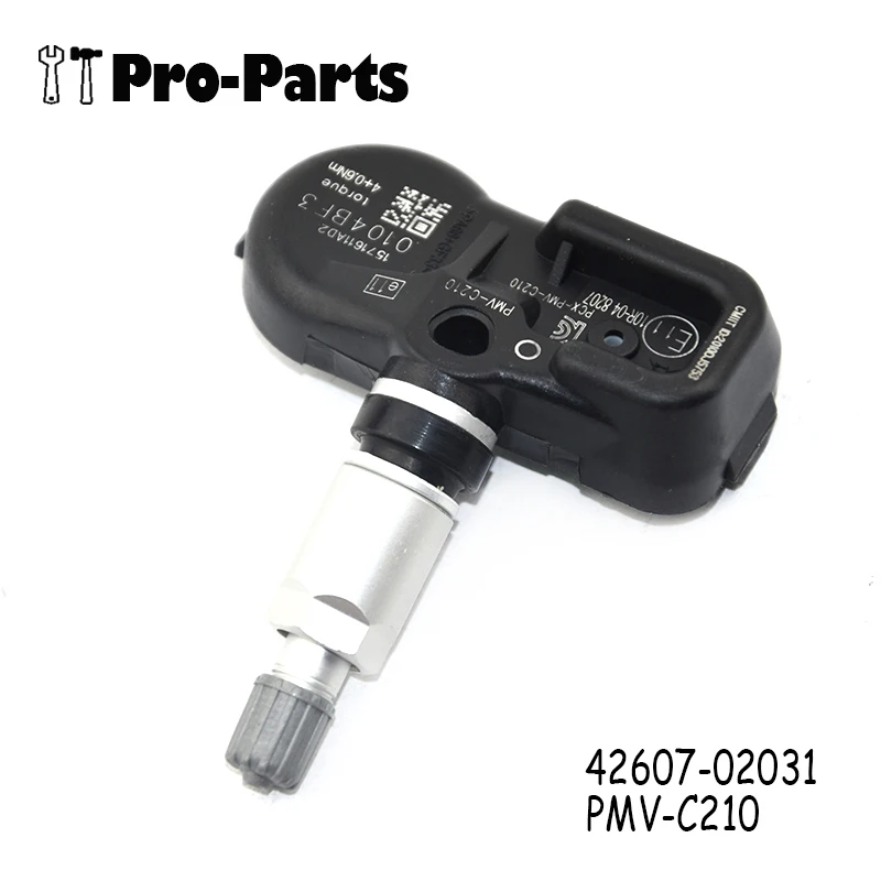 Датчик давления в шинах TPMS 1 шт. 42607-02031 для Toyota Camry Corolla RAV4 IV Sequoia FJ Land Cruiser 200 Prado 433 МГц