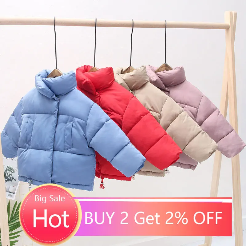 2019 г. Осенняя плотная пуховая детская парка куртки зимние зимнее пальто для