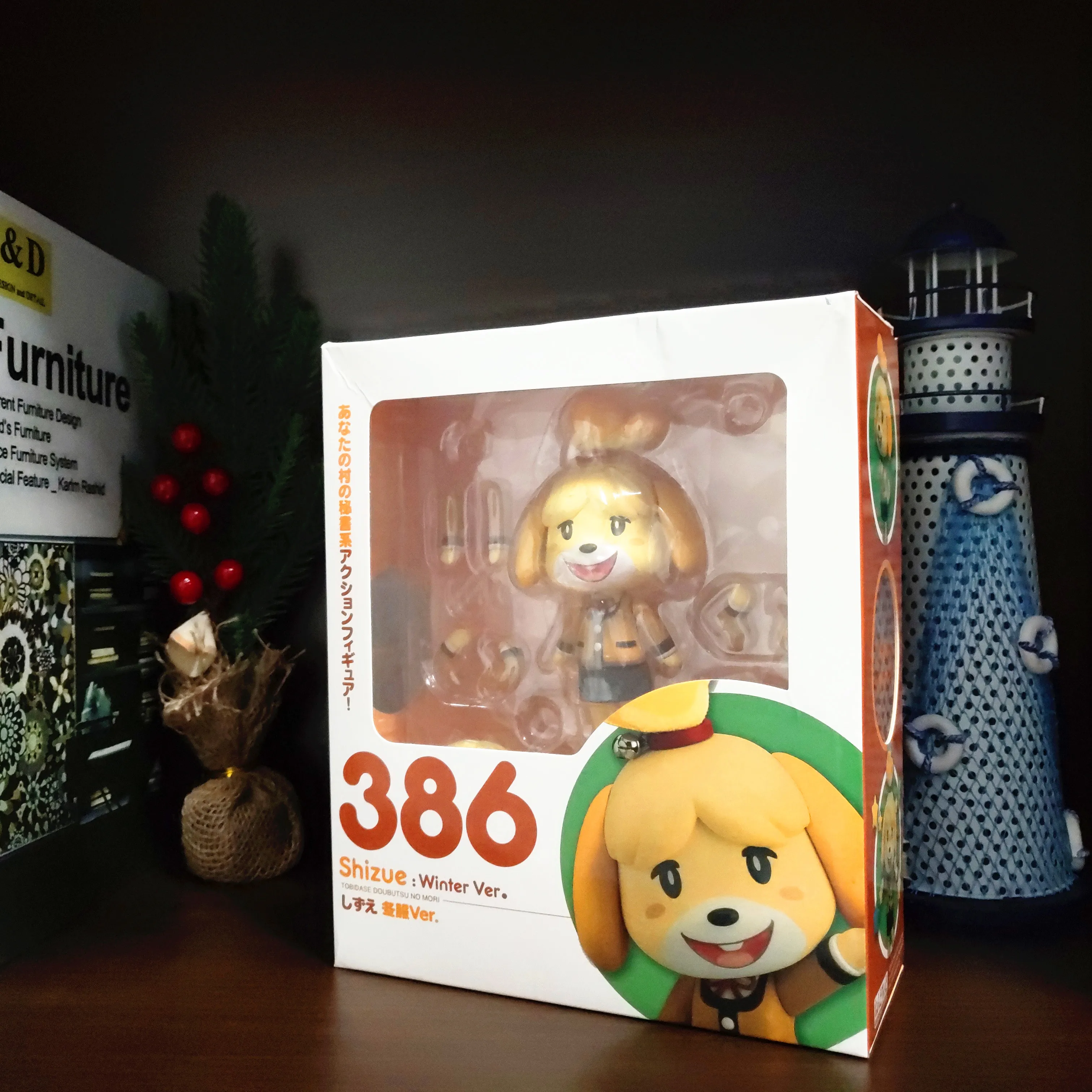 

Anime Figures Shizue:Winter Ver.#386 Cute Toys Action Figma PVC Set Model Kids Doll Collector Figurals Juguetes Crossing Gift