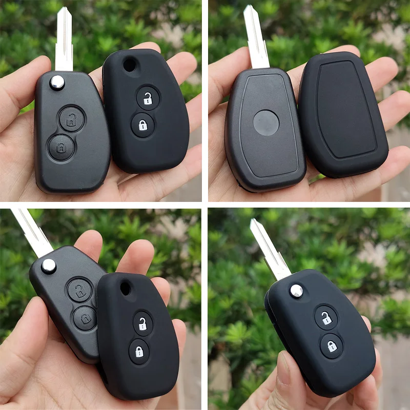Резиновый защитный чехол VAC102 для модифицированного ключа Renault Dacia Modus Logan Clio Espace