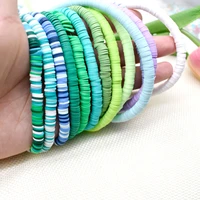 free shipping 6mm polymer clay beads for diy accessories round polymer for beads for jewelry making design bracelet loose