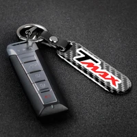 motorcycle accessories printing carbon fiber nameplate metal keychain free custom for tmax 530 sx dx tmax 560 2015 2020