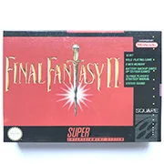 FF II(4) с 16 битным игровым картриджем box US Version|Запасные части| |
