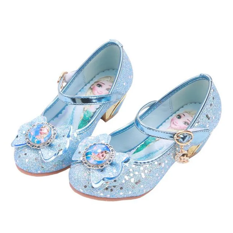Новые модные высококачественные туфли Disney на плоской подошве для девочек