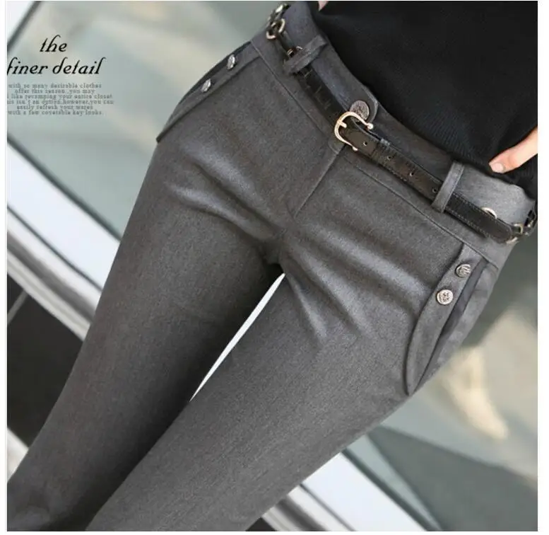 Новинка 2021 весна лето осень женские прямые Костюмные брюки со средней талией