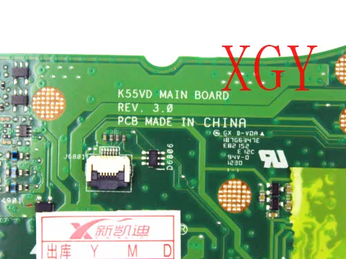 Материнская плата для ASUS k55a u57a материнская k55vd 60-n89mb1301 Протестировано на 100%