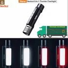 Youpin NEXTOOL 6-в-1 1000lm двойсветильник свет Масштабируемая Вспышка сигнализации USB-C перезаряжаемый Мобильный Внешний аккумулятор Магнитная работа в кемпинге