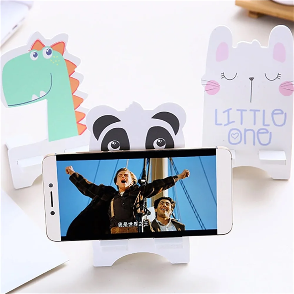 Cute Cartoon Foldable Portable Tablet Phone Bracket Stand Desktop Holder For iPhone iPad Samsung Huawei Cellphone Desk Carrier | Мобильные