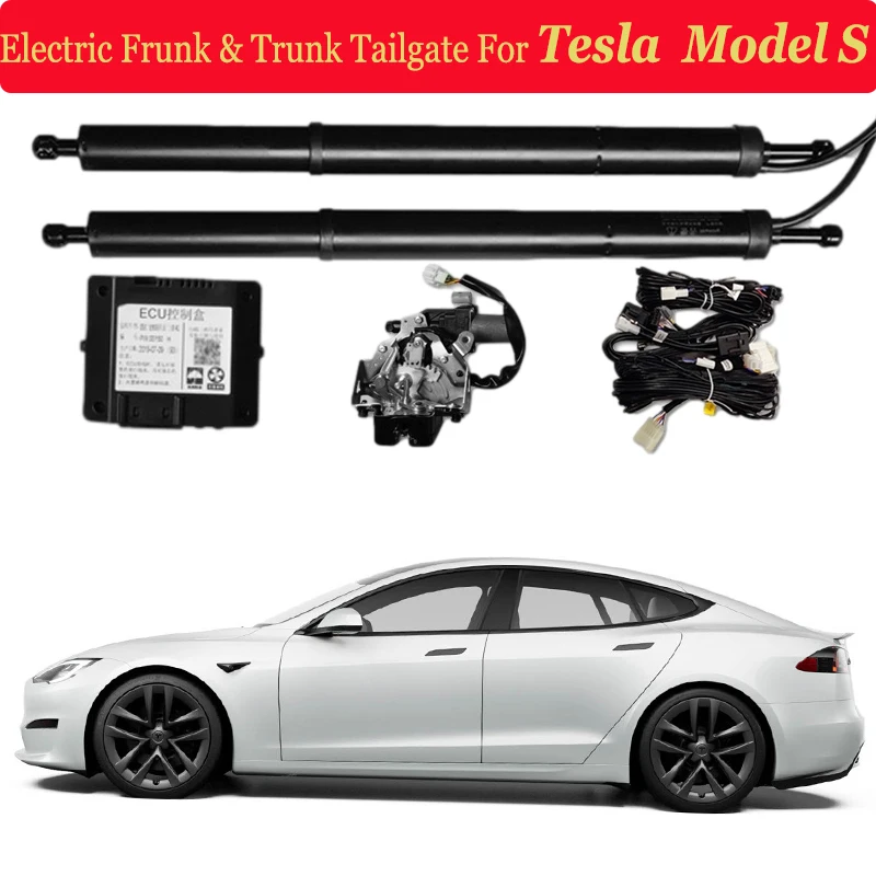 

Car Electric Power Tailgate Lift For Tesla Model S APP Automatic Front Frunk Trunk Lifting Control Speed Adjutsable Accessories