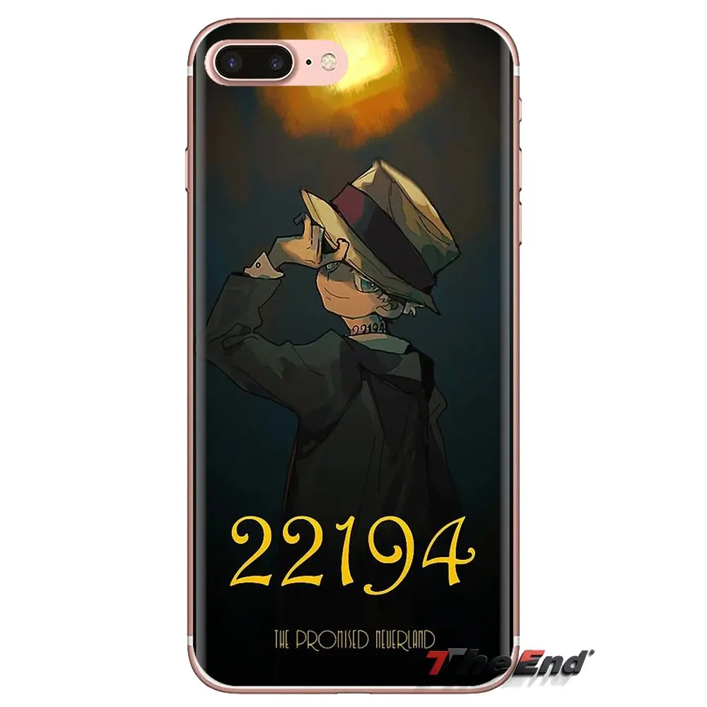 Silicone Shell Covers For Huawei Honor 7X V10 6C V9 6A Play 9 Mate 10 Pro Y7 Y5 P8 P10 Lite Plus GR5 2017 The Promised Neverland |
