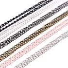 5 шт.лот, 4*3 мм, длина 70 см, 6 цветов, с омаром, застежка, ожерелье, соединитель для подвесок, камея, кабошон, основание и лоток