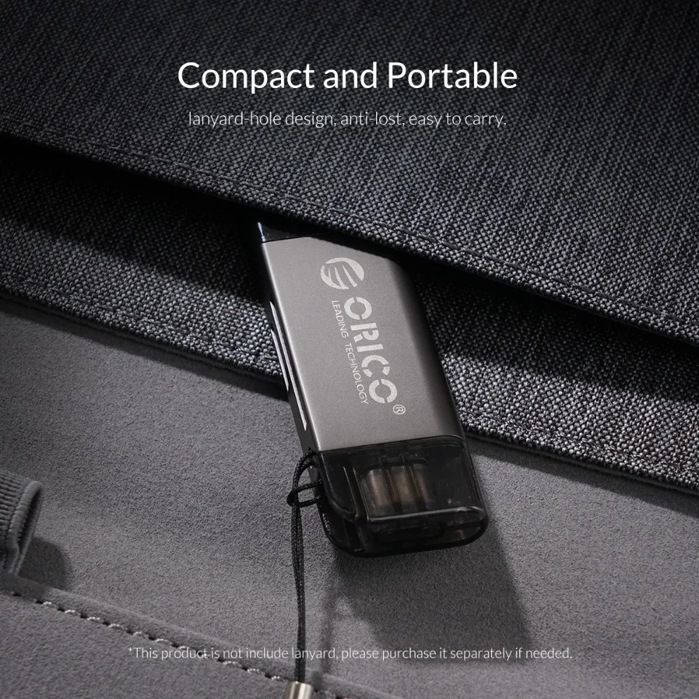 ORICO USB 3,0 Micro SD кард-ридер USB 3,0 Micro SD TF кард-ридер максимальная поддержка 128 ГБ для компьютера USB 3,0 кард-ридеры