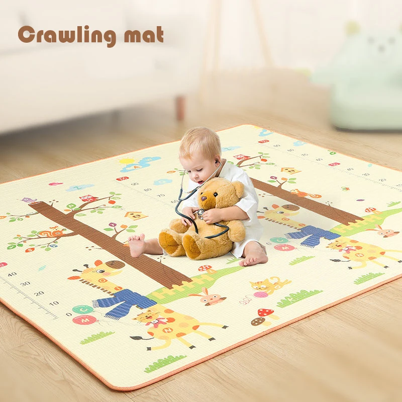 Playmat-alfombra de juegos para bebé, Alfombra de desarrollo de goma Eva, puzles de juegos,