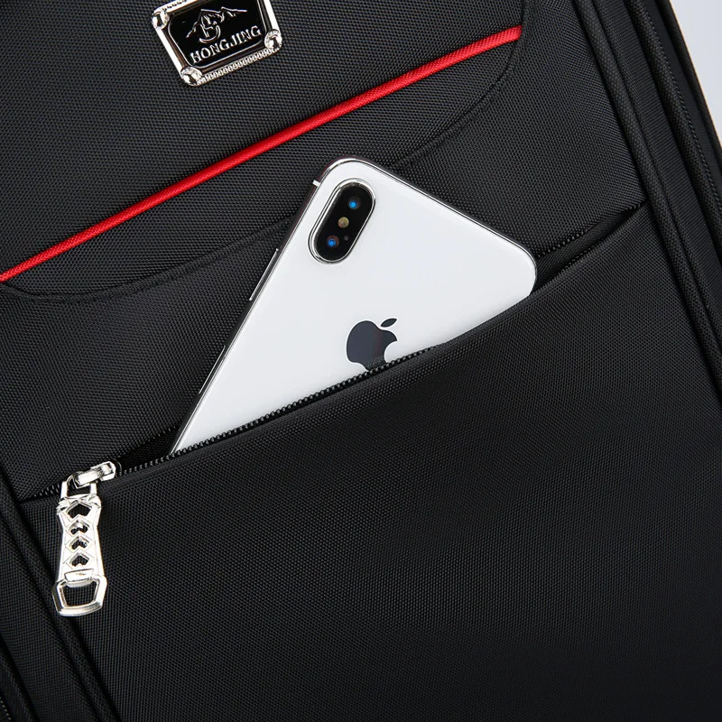 19-inch Male Business Computer Bag Oxford Cloth Backpack Shoulder Travel Bag High School College School Bag