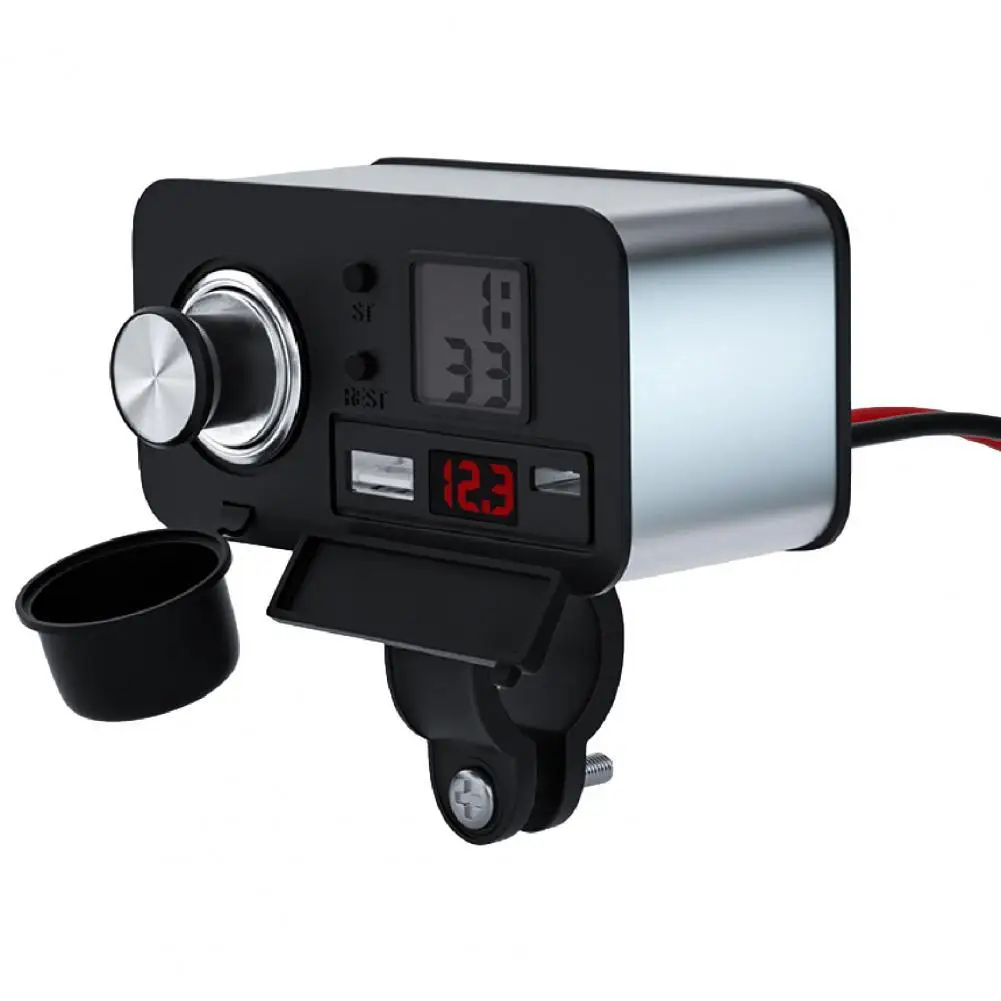 

CS-1272A1/CS-1272A2 Motorcycle Charger Flame Retardant Corrosion Resistant Aluminum Alloy High Low Temperature Resistance Waterp