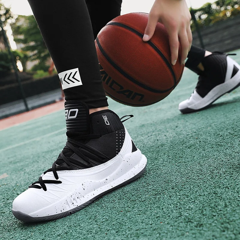 

Basketball shoes men's sports shoes boys basketball shoes autumn high-top non-slip outdoor sports shoes coach shoes summer