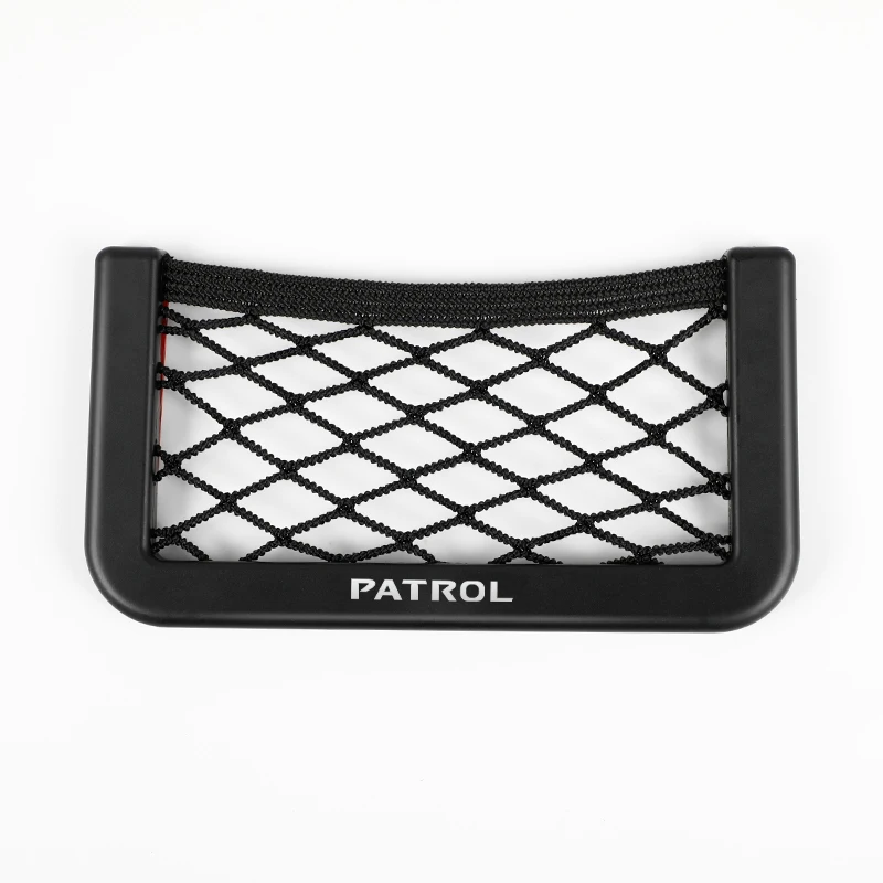 

1 шт. автомобильное сиденье боковое заднее хранилище сетчатый мешок держатель телефона карманный органайзер для Nissan Patrol Y60 Y61 Y62 автомобиль-Средства для укладки волос