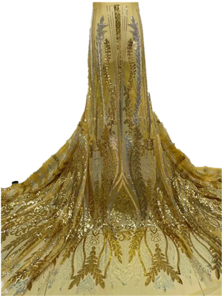 Африканская кружевная ткань 2021 Высококачественная французская сетчатая с