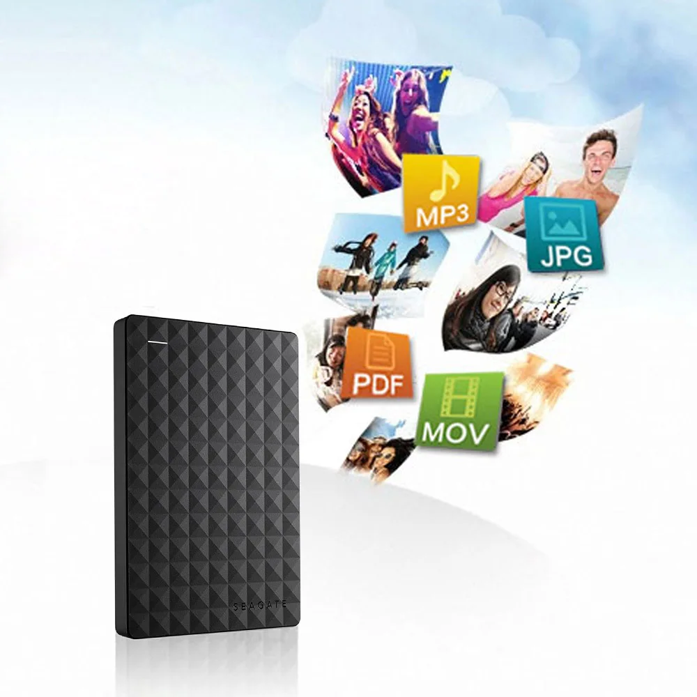Seagate Expansion HDD Drive Disk 500GB 1TB 2TB 4TB USB3.0 External 2.5" Portable Hard | Компьютеры и офис