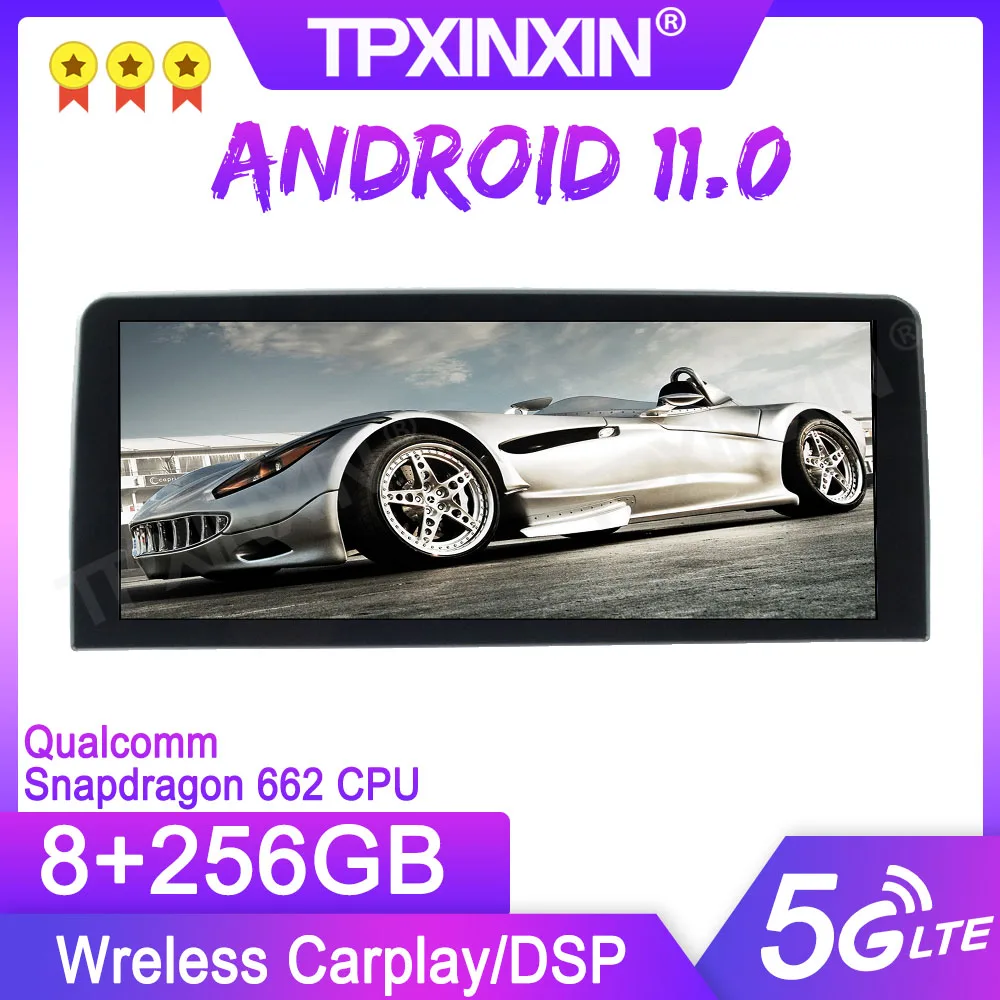 구매 8 + 256GB 무선 Carplay 안 드 로이드 BMW 1 시리즈 E81/E82/E87 2016-2021 자동차 GPS 네비게이션 멀티미디어 플레이어 라디오 자동 스테레오