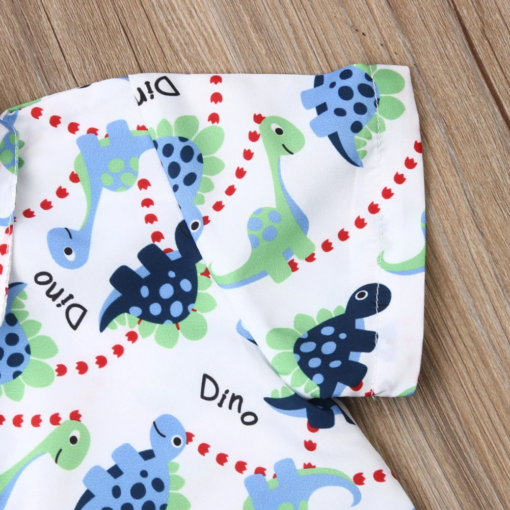 2 предмета в комплекте зеленого цвета костюм с рисунком динозавр младенец