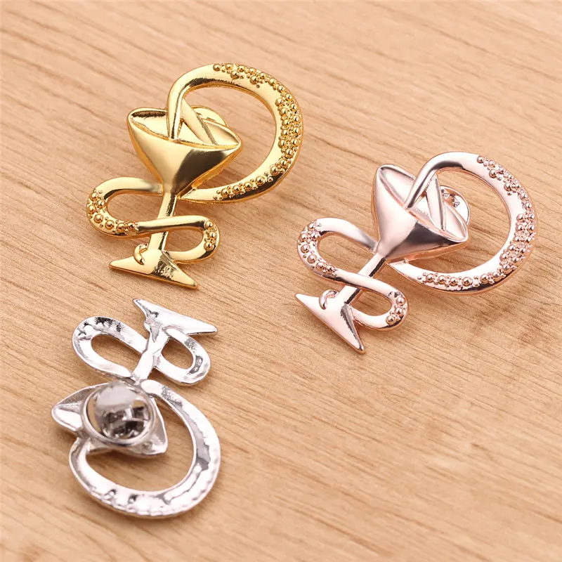 Оптовая продажа новая организация брошь значок подарок модная чаша значки