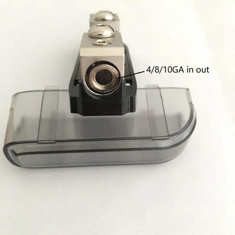 2 шт./упак. автомобильное аудио 4AWG 8AWG кабель питания In Out Mini ANL Blade предохранитель AFS
