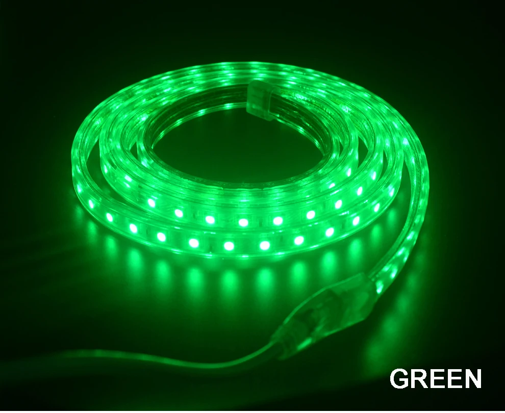Водонепроницаемый RGB светодиодный светильник с дистанционным управлением, 220 В smd 5050 светодиодный неоновый светильник, 60 Светодиодный s/M 1 м 2 м 5 м 10 м 15 м 20 м уличный светильник s